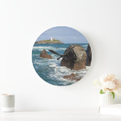 Godrevy Lighthouse Large Clock Grote Klok (Huis)