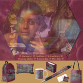 Gods and Goddess Of Water Inpakpapier Vel