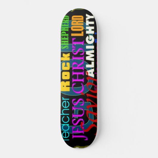 Gods Attributen Skateboard (Voorkant)