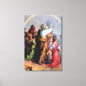 Gods belofte aan Noah Genesis 8 Canvas Afdruk (Voorkant)