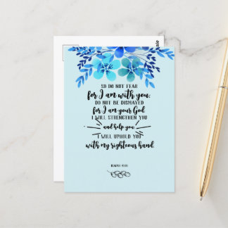 God's Beloften voor uw Elke Need - Isa. 41 Briefkaart