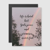 Gods beloftes stimuleren Magnetische groet (Voorkant / Achterkant)