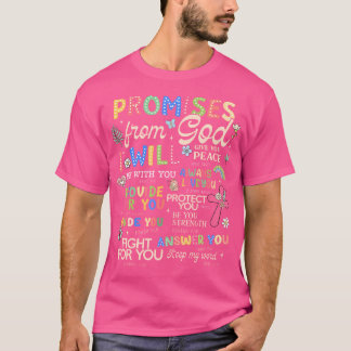 Gods Bijbelvers Christelijk Kruis Jezus T-shirt