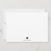 Gods 'Blessing Adoption Announcement Card' Aankondiging (Achterkant)