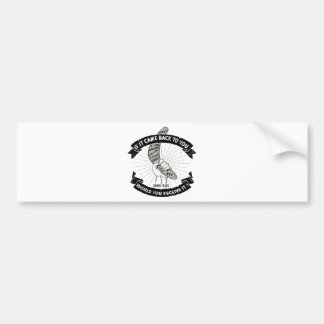 Gods Boomerang Bumpersticker