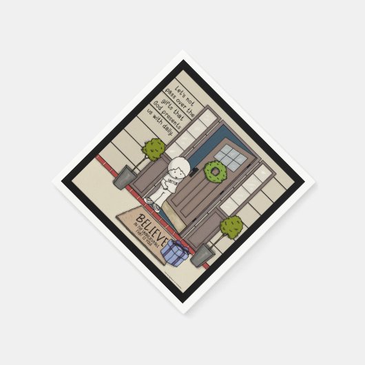 Gods dagelijkse gave servet (Hoek)