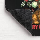 God's Dogs Rescue Christmas Santa Golden Retriever Muismat (Hoek)