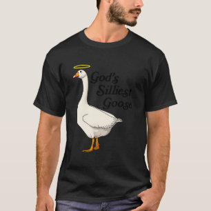 Gods domste gans grappige eend liefhebbers t-shirt