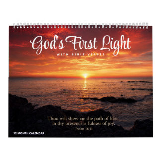 God's Eerste Licht Kalender - Met Bijbelverzen