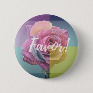 Gods Favor Ronde Button 5,7 Cm