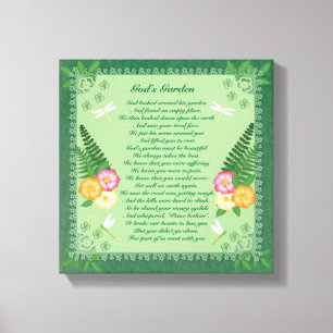 God's Garden Canvasprint Canvas Afdruk