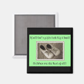 Gods gave van Baby magneet (Voorkant / Achterkant)