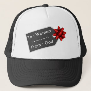 Gods geschenk Grappig cadeau Label woordspeling Trucker Pet