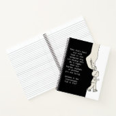 Gods hand nemen notitieboek (Binnen)