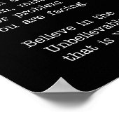 Gods hand nemen poster (Hoek)