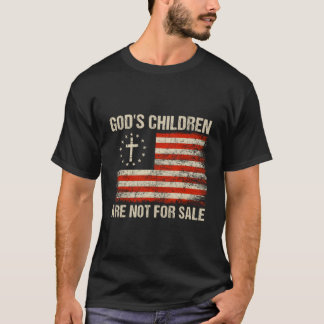 Gods kinderen zijn niet te koop grappig citaat God T-shirt