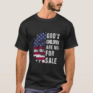 Gods kinderen zijn niet te koop grappige politieke t-shirt