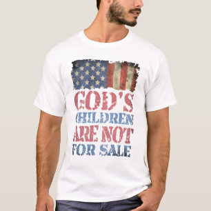 Gods kinderen zijn niet te koop Humor T-shirt