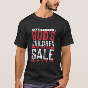 Gods kinderen zijn niet te koop t-shirt