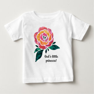 Gods kleine prinses Modern Toddler Ruffle T-shirt