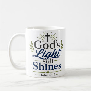 Gods Licht Schijnt Nog Steeds Spirituele Ochtendqu Koffiemok