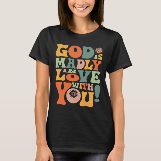  Gods Liefde Inspirerend Quote T-shirt (Voorkant)