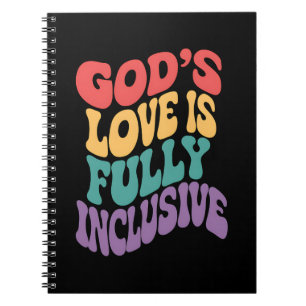 God's Liefde is Volledig Inclusief Christelijk Jez Notitieboek
