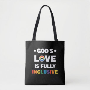 God's Liefde Is Volledig Inclusief Gay LGBT Pride Draagtas