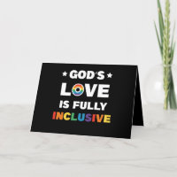 God's liefde is volledig inclusieve Gay LGBT Pride