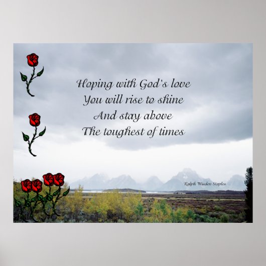 Gods liefde poster (Voorkant)