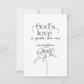 God's Love Bedankkaart (Voorkant)