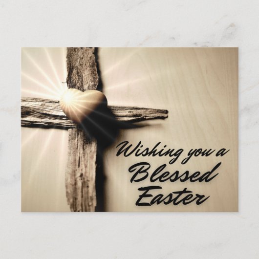 God's Love Blessed Easter Briefkaart (Voorkant)