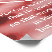 God's Love Gift Poster-Customize Poster (Hoek)