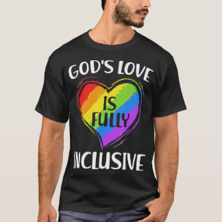 Gods Love is volledig inclusief Christelijke Gay P T-shirt