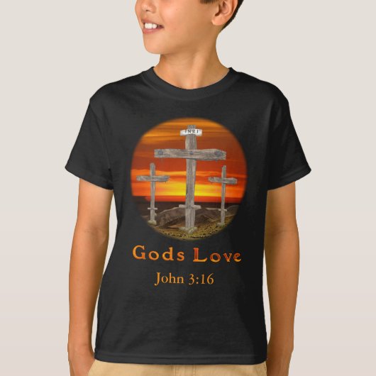 Gods Love T-shirt (Voorkant)