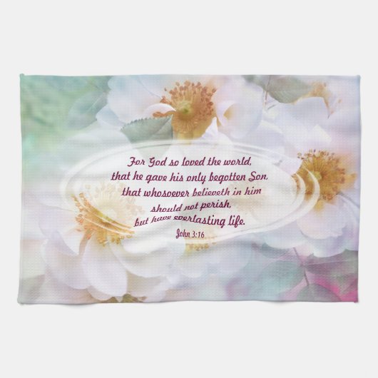 God's Love Theedoek (Horizontaal)