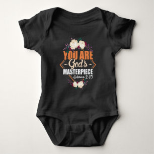 Gods Masterstuk Ephesians 2:10 Bijbelverse Romper