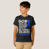 Gods meest taaie soldaten ALOPECIA BEWUSTZIJN t T-shirt (Voorkant volledig)