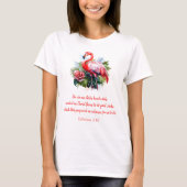 Gods Meesterwerk Flamingo T-shirt (Voorkant)