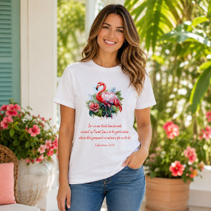Gods Meesterwerk Flamingo T-shirt