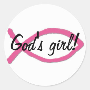 Gods meisje. Sticker
