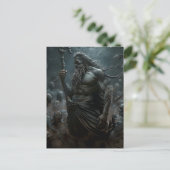 God's & Monsters - Poseidon Briefkaart (Staand voorkant)