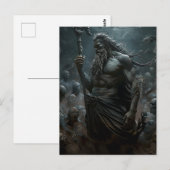 God's & Monsters - Poseidon Briefkaart (Voorkant / Achterkant)