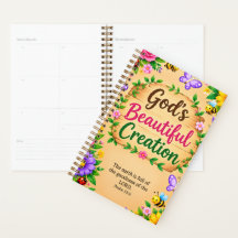God's Mooie Schepping Christelijke Planner