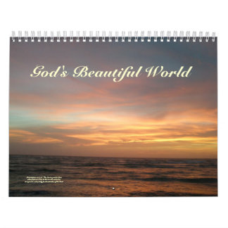 Gods mooie wereld #1 kalender