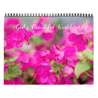 Gods mooie wereld #4 kalender