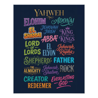 God's Namen Perfect Poster