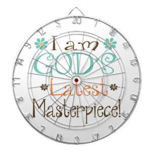 Gods nieuwste stuk dartbord