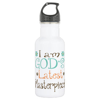 Gods nieuwste stuk waterfles