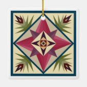 God's Oogbarn Quilt Ornament (Achterkant)